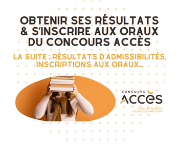 presentation de l'actualité concours acces